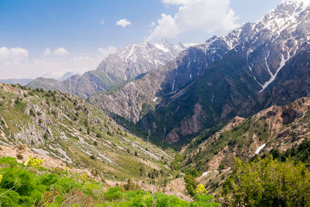Chimgan mountains, Uzbekistanの写真素材
