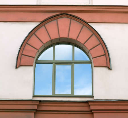 Window of an old building, Saint-Petersburgの写真素材