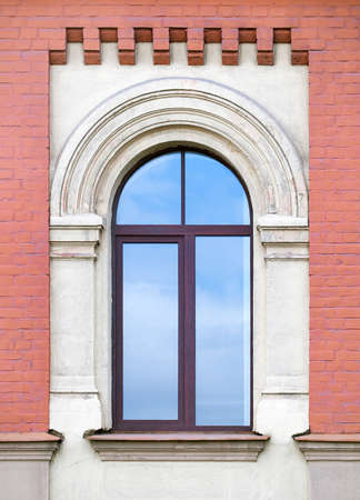 Window of an old building, Saint-Petersburgの写真素材