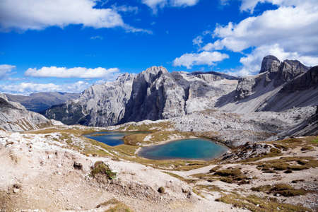 Dolomites mountains landscapeの写真素材