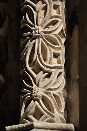 Detailed stonework showcases the remarkable craftsmanship of the Batalha Monastery. This historical...
