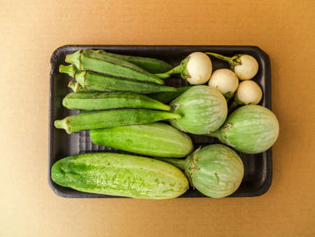 Eat your greens Vegetable の写真素材