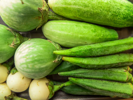 Eat your greens Vegetable の写真素材