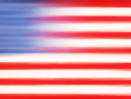 America flag,abstract motion blur background for web design, colorful, blurred, wallpaper,illustrationの写真素材