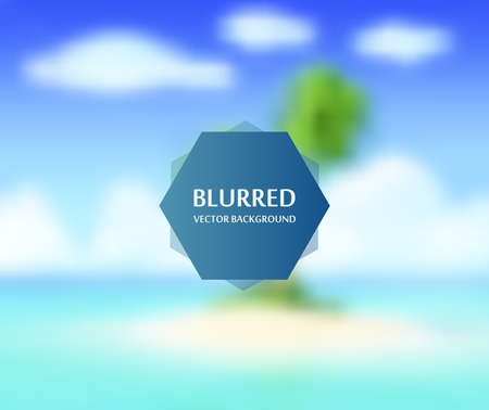 Summer sea abstract blur background for web design,colorful, blurred,texture, wallpaper,illustrationのイラスト素材