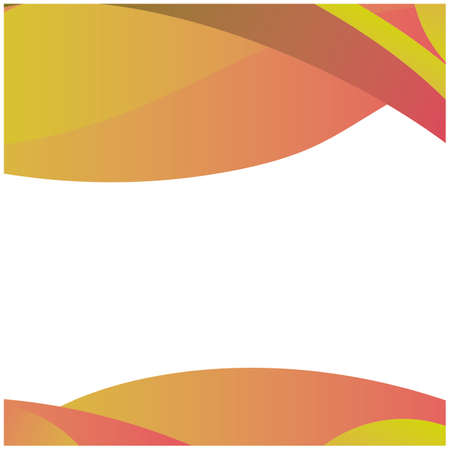 Business brochure background design orangeのイラスト素材