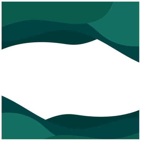 brochure vector background design tealのイラスト素材