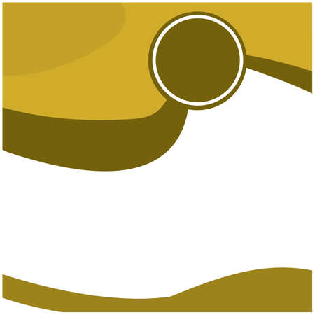 brochure vector background design gold colorのイラスト素材