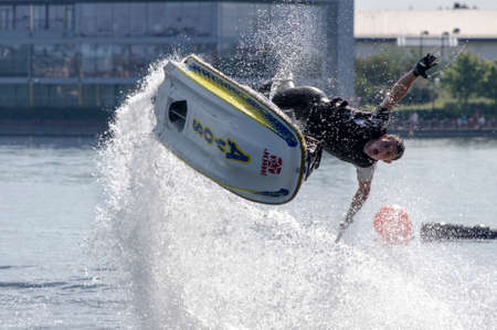 Jet Ski Championships - September 2014 Doncasterのeditorial素材