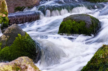 Stones and waterの写真素材