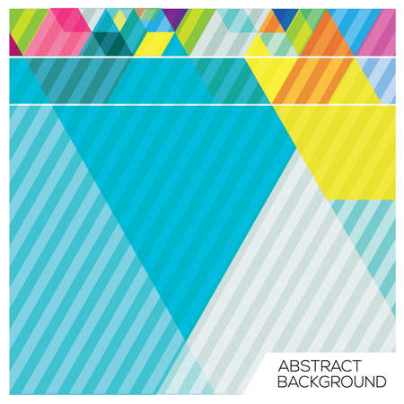 Abstract  geometric background. Colorful illustrations.のイラスト素材
