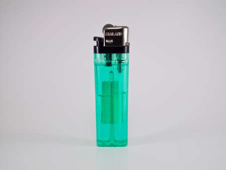 This is a green Lighters, Itの写真素材