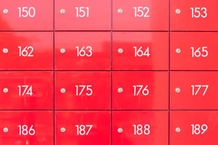 locker for post office membersの写真素材