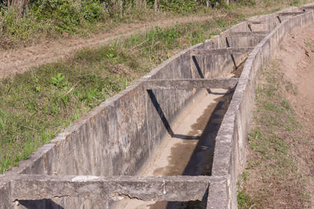 local waterway not have waterの写真素材