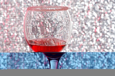 Sexy Santa's helper at the tropical beachの写真素材