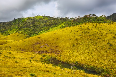Beautiful view of The Horton Plains.の写真素材