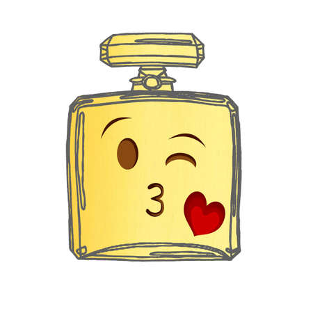 Perfume Bottle Emojiの写真素材