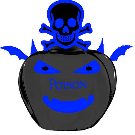 Helloween Perfume Bottle Emojiの写真素材