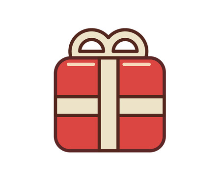First aid kit icon. Line colored vector illustration. Isolated on white background.の写真素材