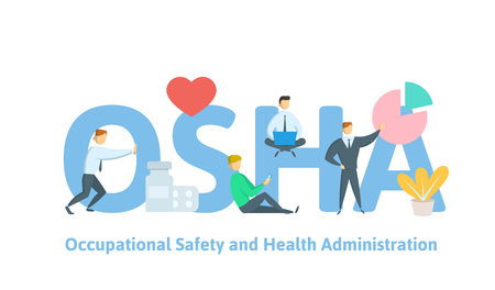 HSE - Health Safety Environment, acronym conceptのイラスト素材