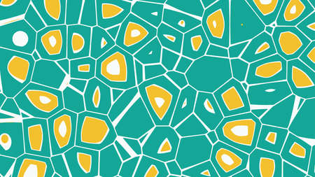 Cellular abstract background. Multicolored cells. Vector illustration.