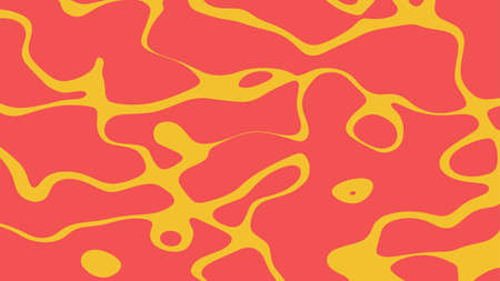 Red hot lava or metal. Vector background illustration.のイラスト素材