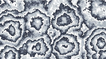 Abstract psychedelic background, vector illustration. Random shapes with uneven edges.のイラスト素材