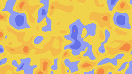 Abstract multicolor background with random formless shapes, vector illustration.