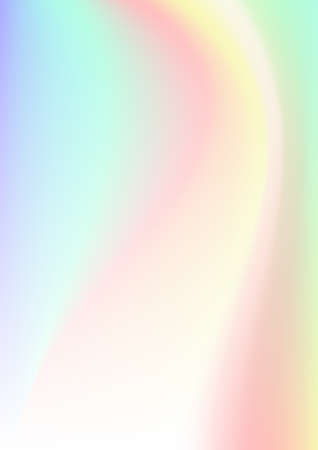 Vertical abstract background with holographic effect. vector illustration.のイラスト素材