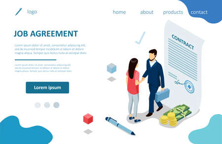 Success Partnership Successful Contract Greeting Partner Leadership Friendship Agreementのイラスト素材