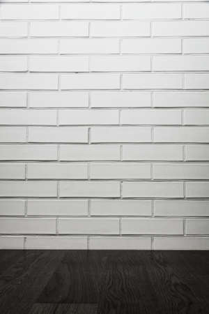 room interior with brick wall, perfect for backgroundの写真素材