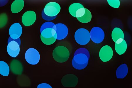 blurry christmas lights for christmas or new yearの写真素材