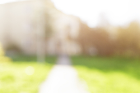 abstract natural real lens bokeh, summertimeの写真素材