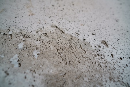 angle shot of new concrete wall with shallow focus, high detailed photoの写真素材