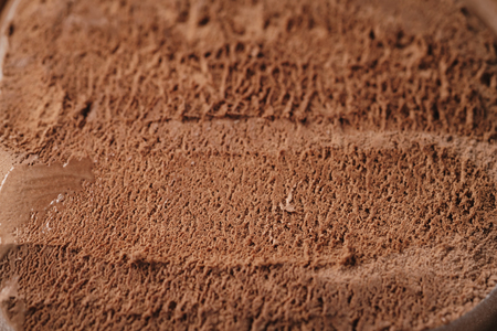chocolate ice cream backgroundの写真素材
