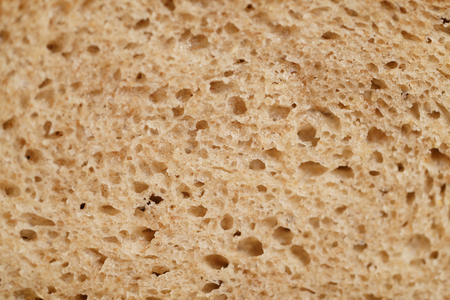 closeup background of rye wheat rustic breadの写真素材
