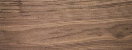 Black walnut wood texture of solid board untreatedの写真素材