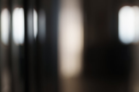 Blurred indoor background of real appartmentsの写真素材