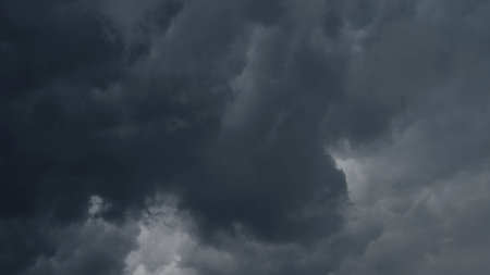 Background of storm clouds before rain