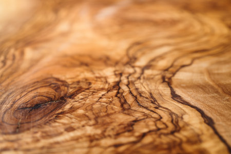 Angle closeup shot of olive wood surfaceの写真素材