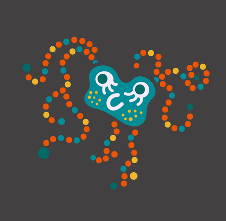 Monster creature essence bacteria virus small centipede