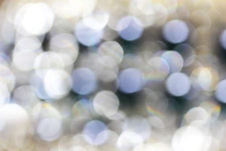 The art abstract background of two-tone bokeh