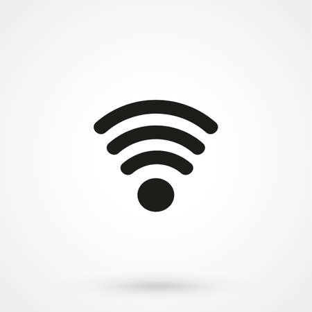 wireless icon vectorのイラスト素材