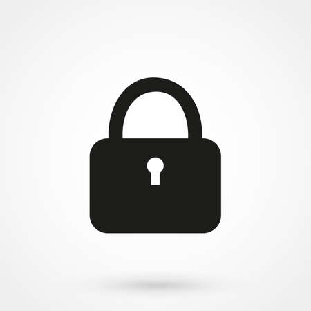 lock icon vectorのイラスト素材
