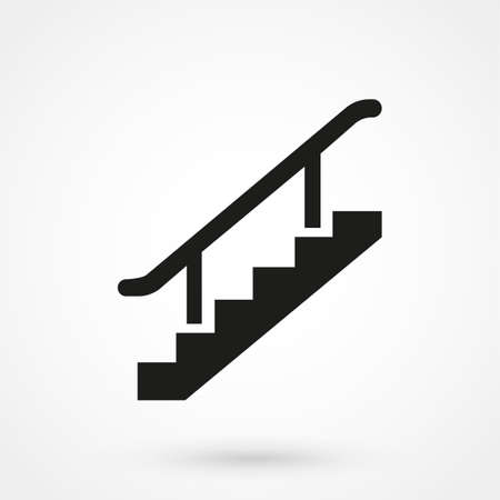 stairs icon vectorのイラスト素材