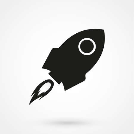 rocket icon vectorのイラスト素材