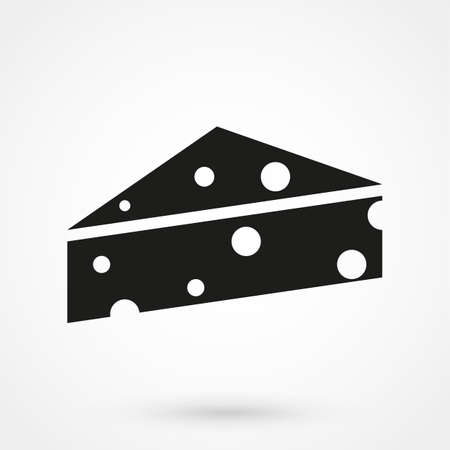 cheese icon vectorのイラスト素材