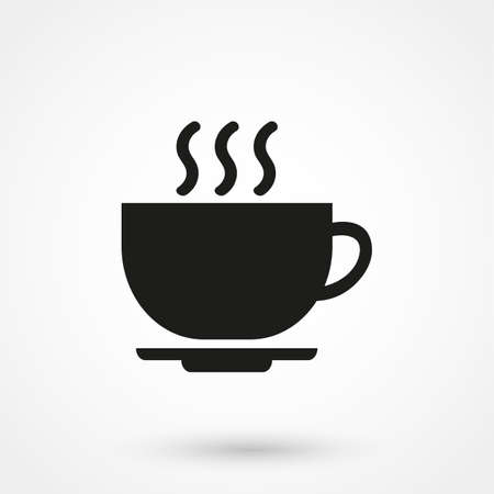 Coffee cup icon vectorのイラスト素材