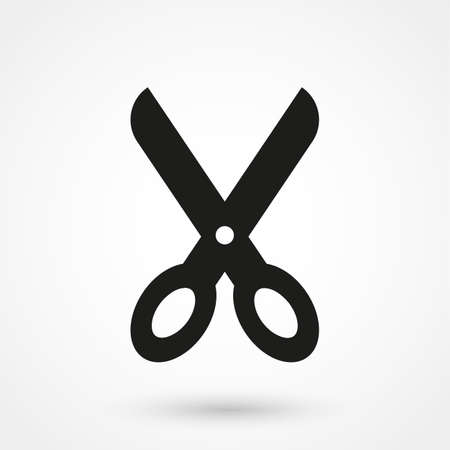 scissors icon vectorのイラスト素材