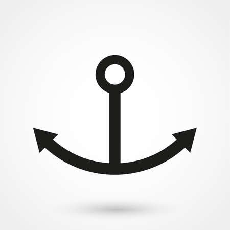anchor icon vectorのイラスト素材